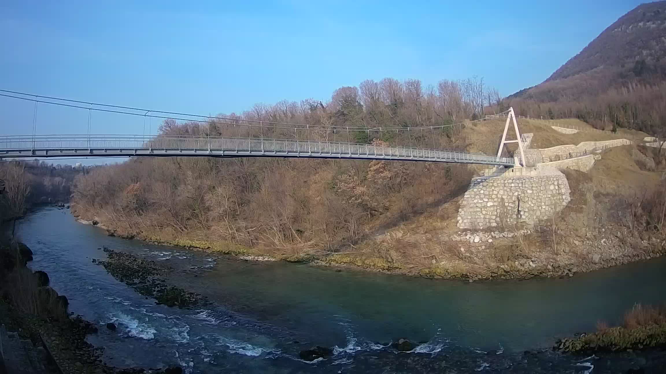 Brv čez reko Sočo – Solkan Spletna kamera