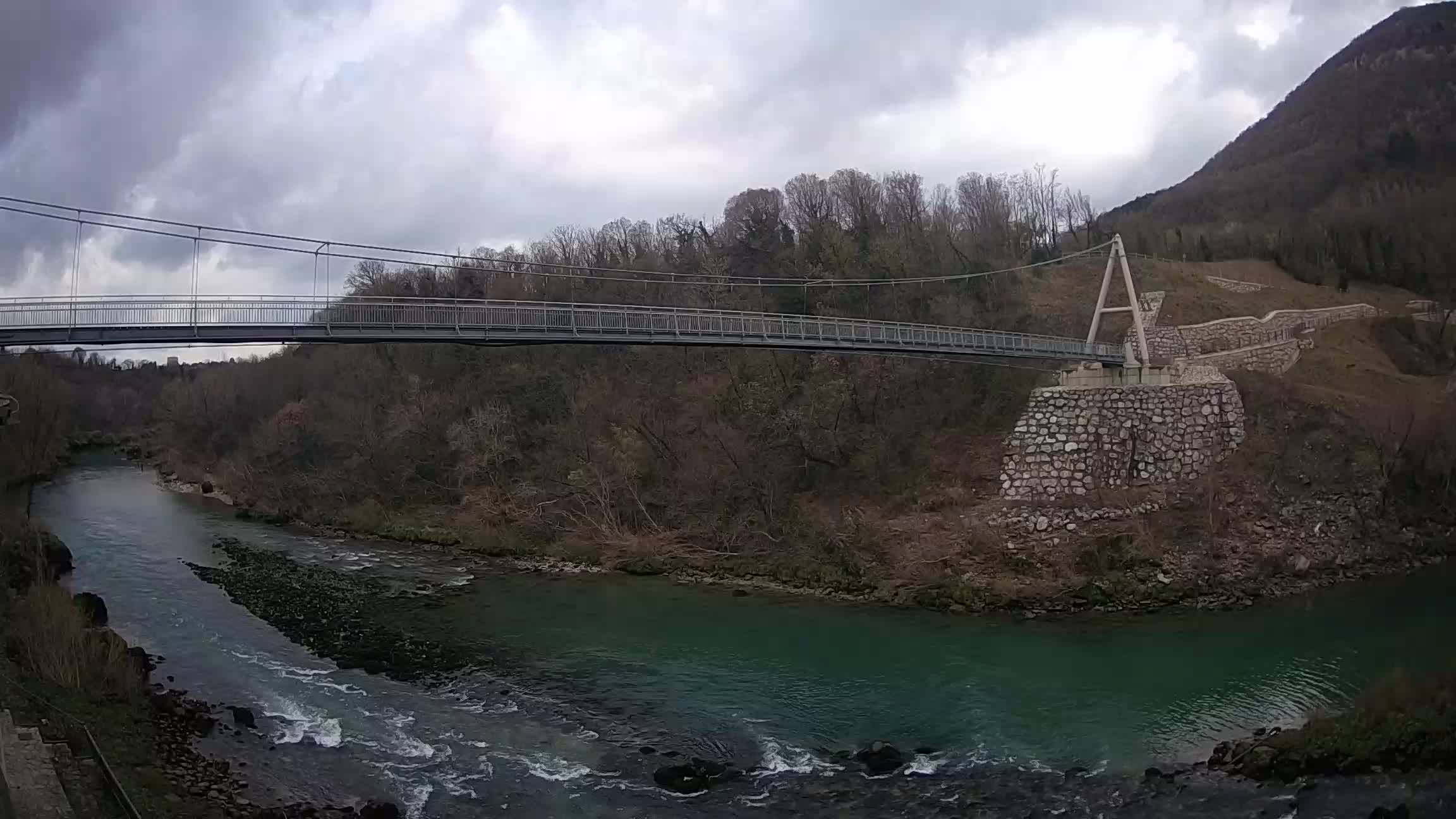 Webcam Soča River – Solkan – bicycle bridge