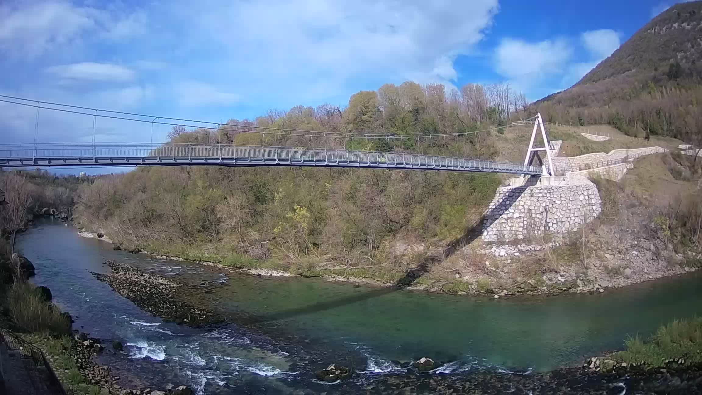 Brv čez reko Sočo – Solkan Spletna kamera