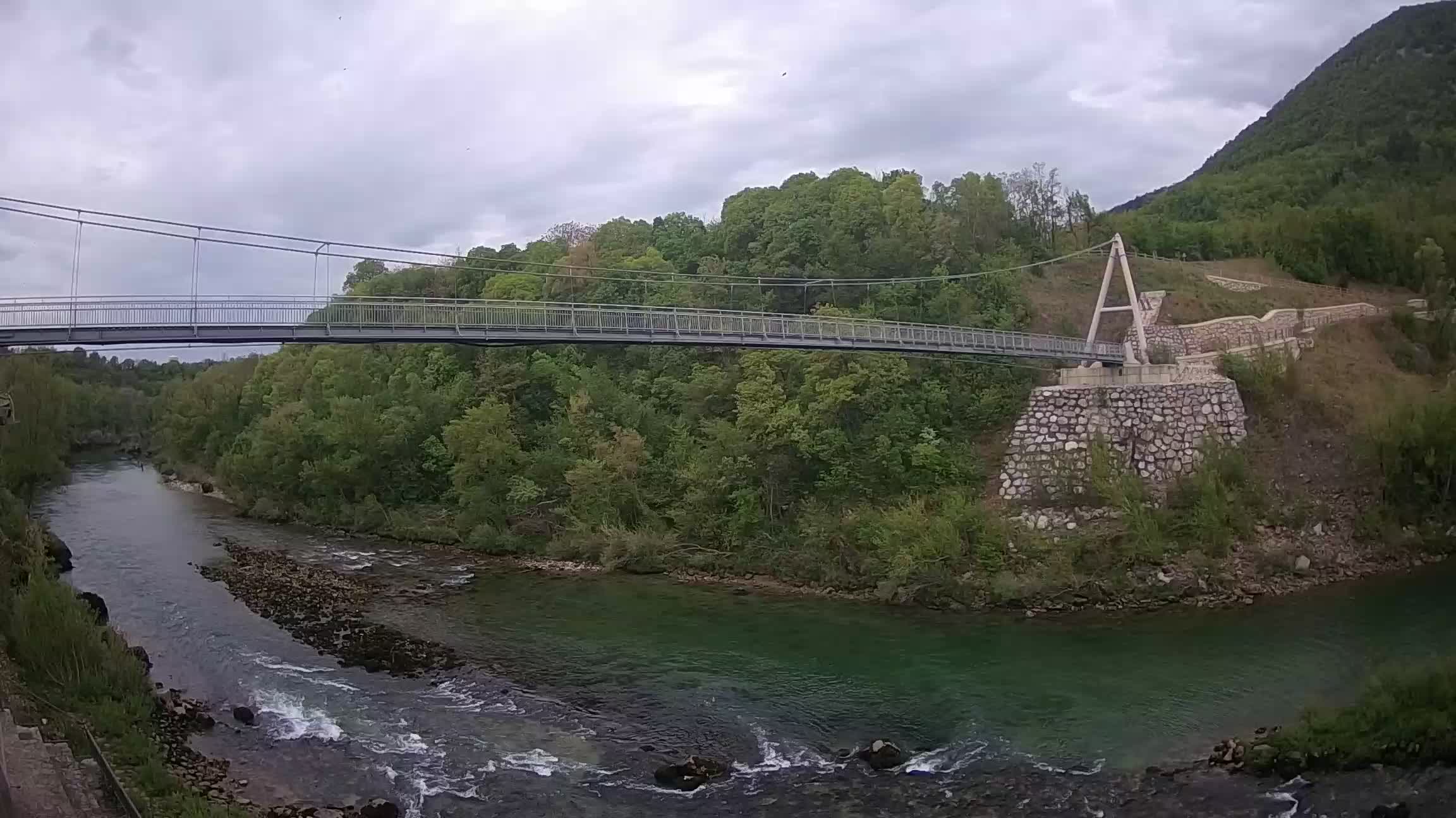 Brv čez reko Sočo – Solkan Spletna kamera