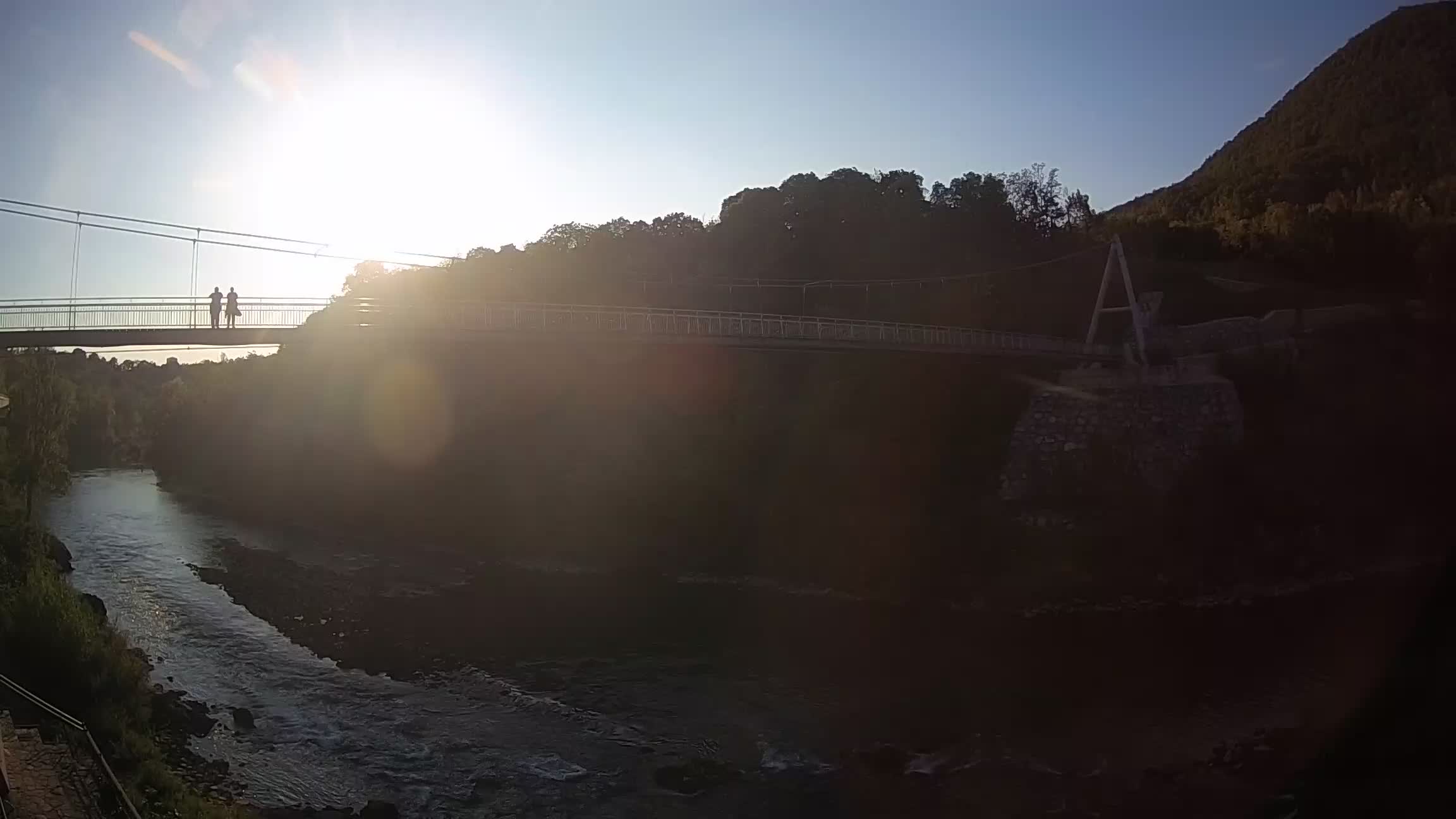 Webcam Soča River – Solkan – bicycle bridge