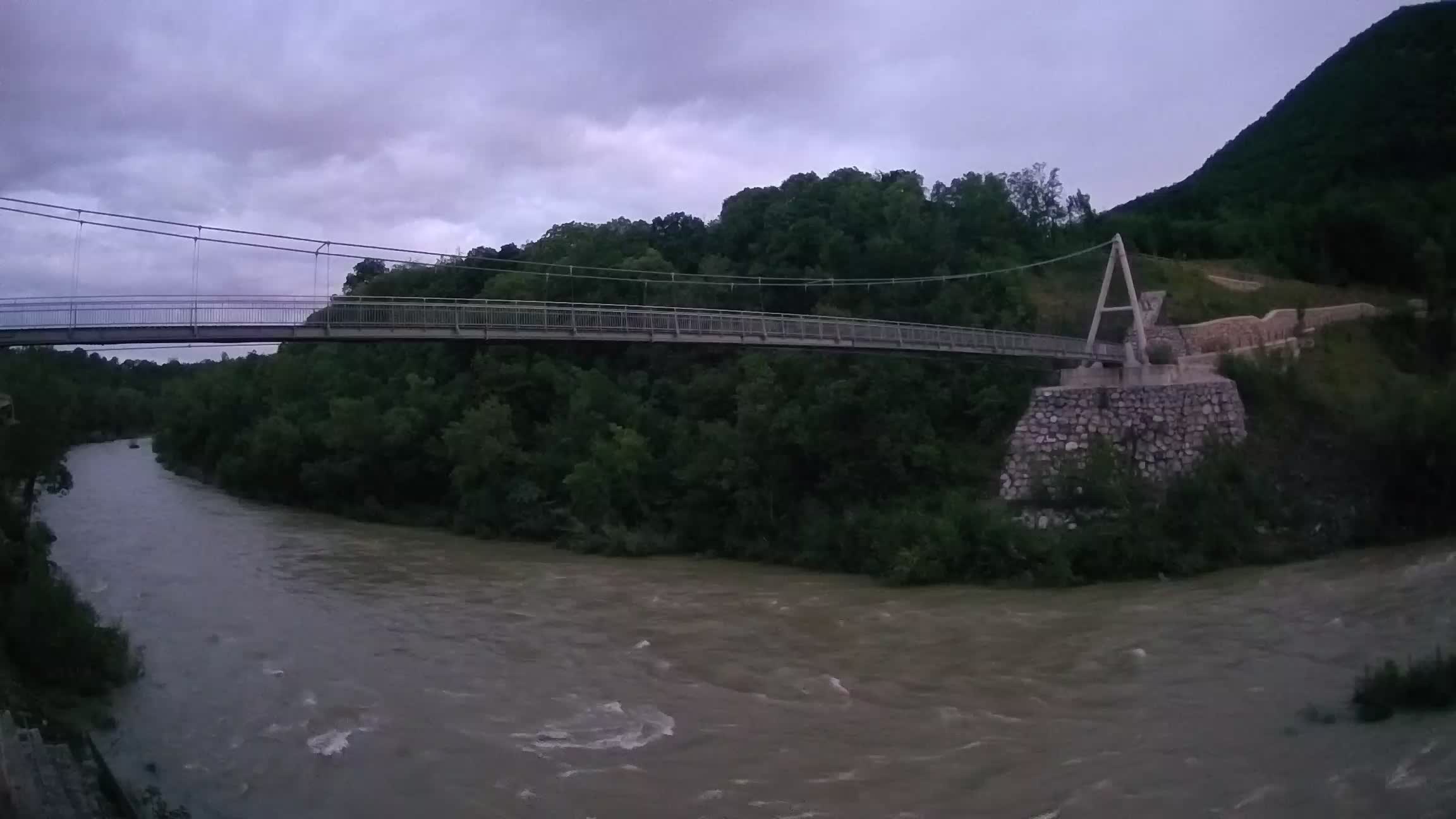 Webcam Soča River – Solkan – bicycle bridge