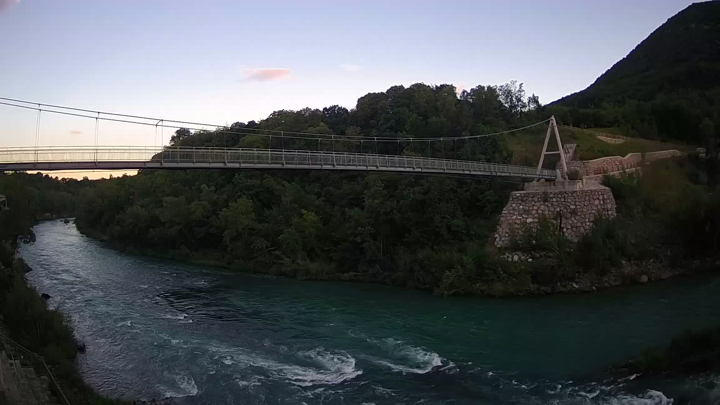 Webcam Soča River – Solkan – bicycle bridge