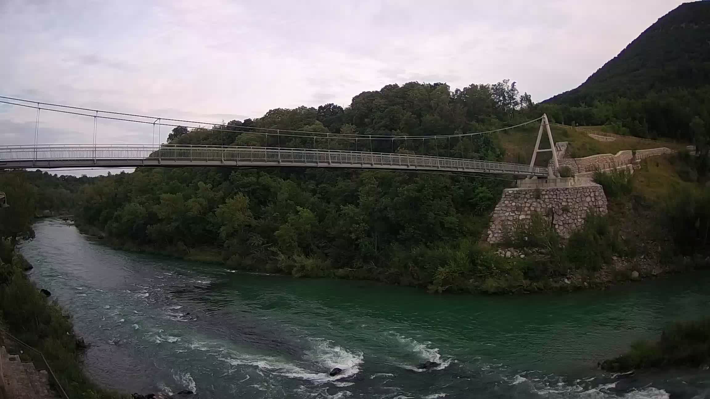 Brv čez reko Sočo – Solkan Spletna kamera