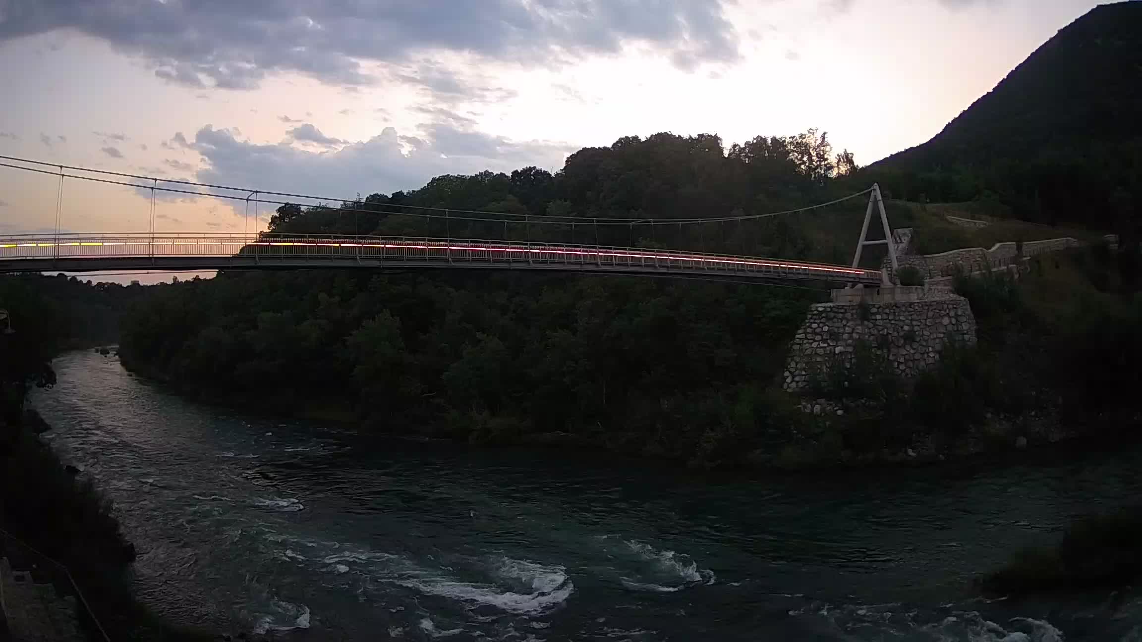 Webcam Soča River – Solkan – bicycle bridge