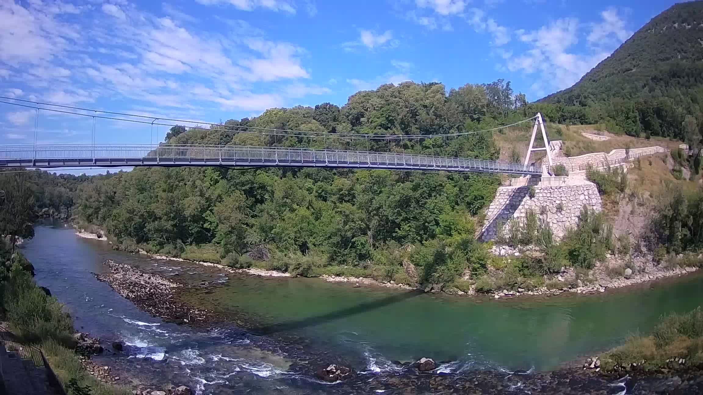 Webcam Soča River – Solkan – bicycle bridge