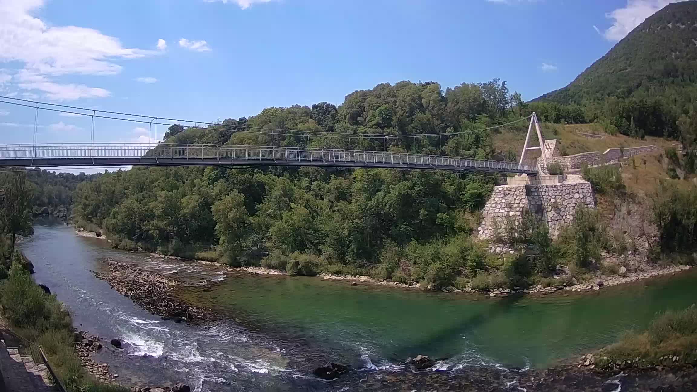 Webcam Soča River – Solkan – bicycle bridge