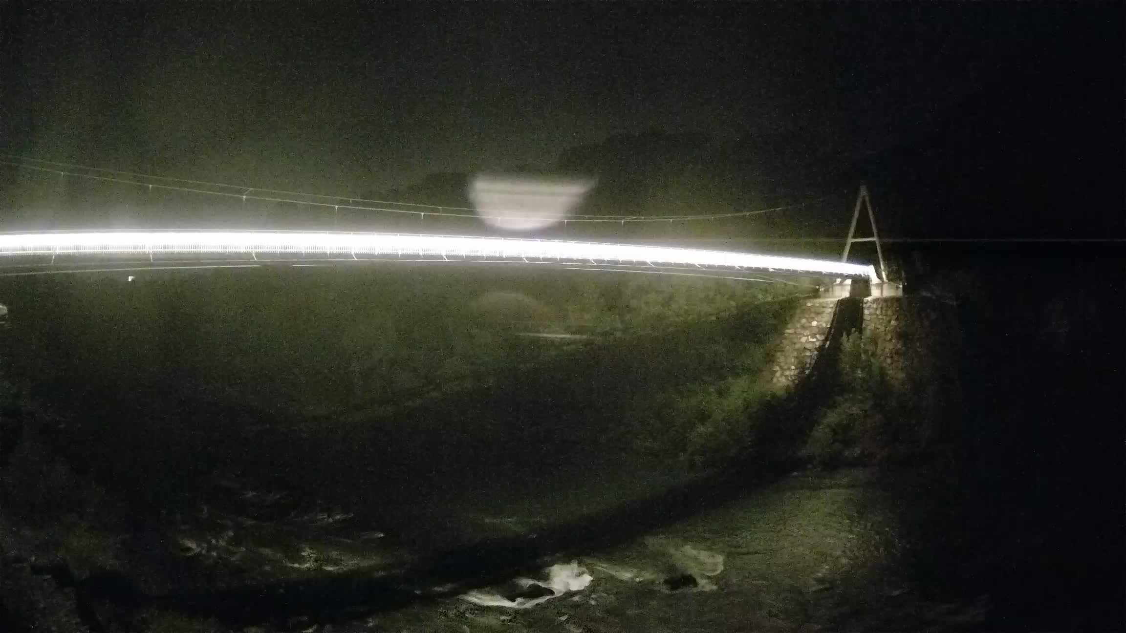 Puente peatonal Soča camera en vivo Solkan