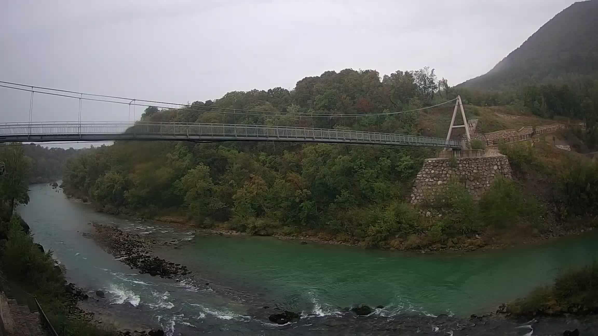 Webcam Soča River – Solkan – bicycle bridge