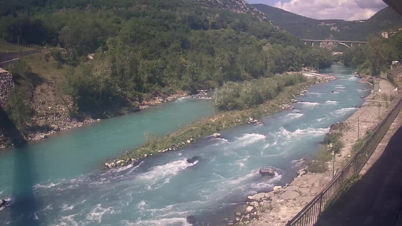 Soča River at Solkan Kayak Center