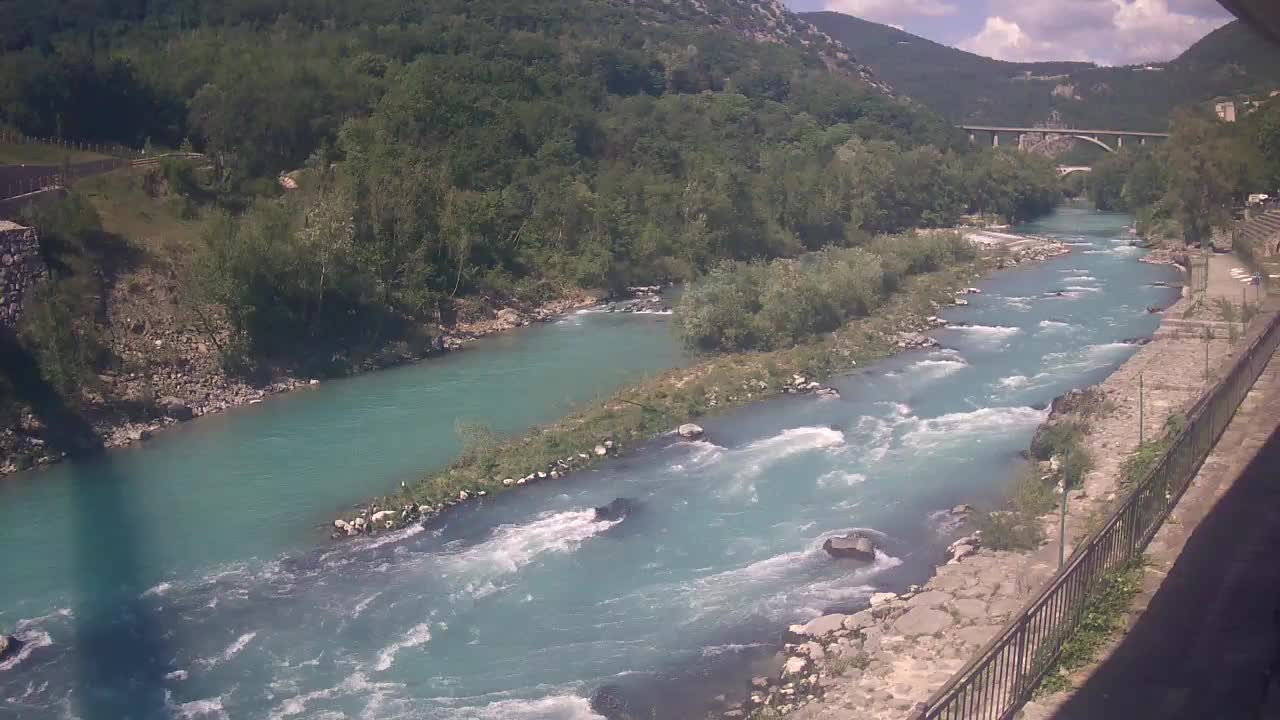 Soča River at Solkan Kayak Center