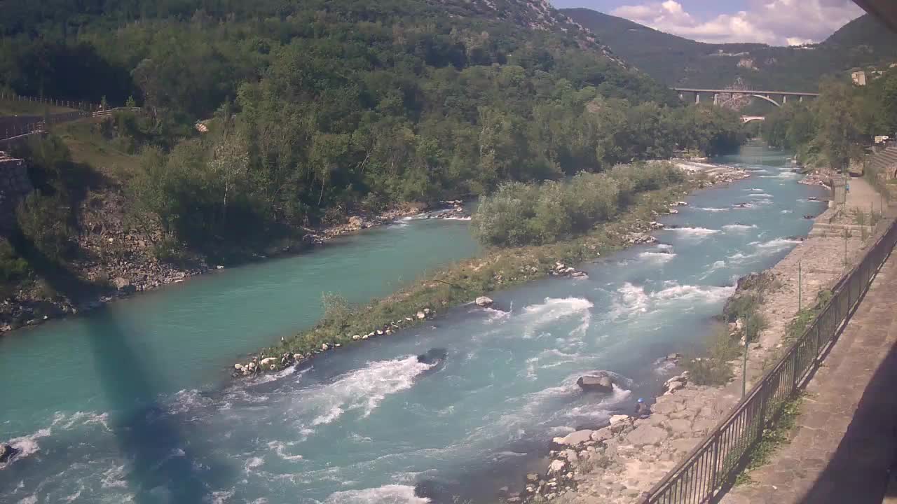 Soča River at Solkan Kayak Center