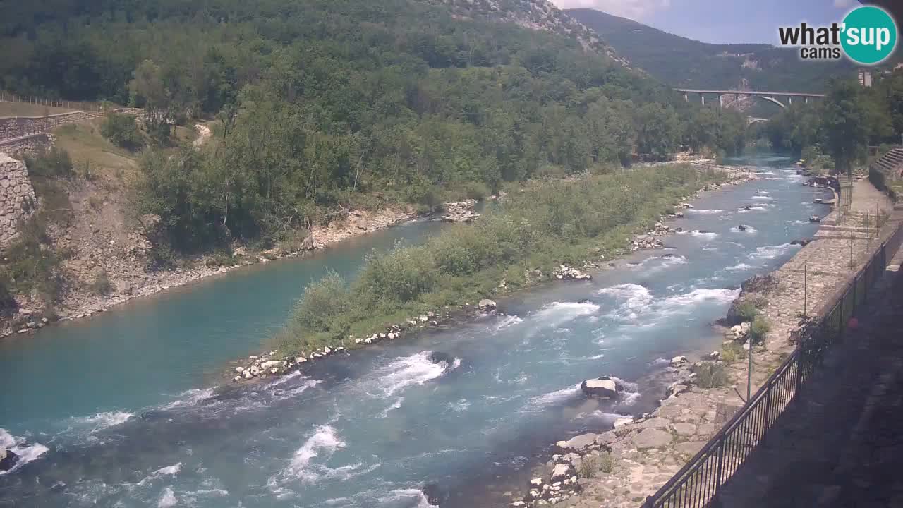Soča River at Solkan Kayak Center