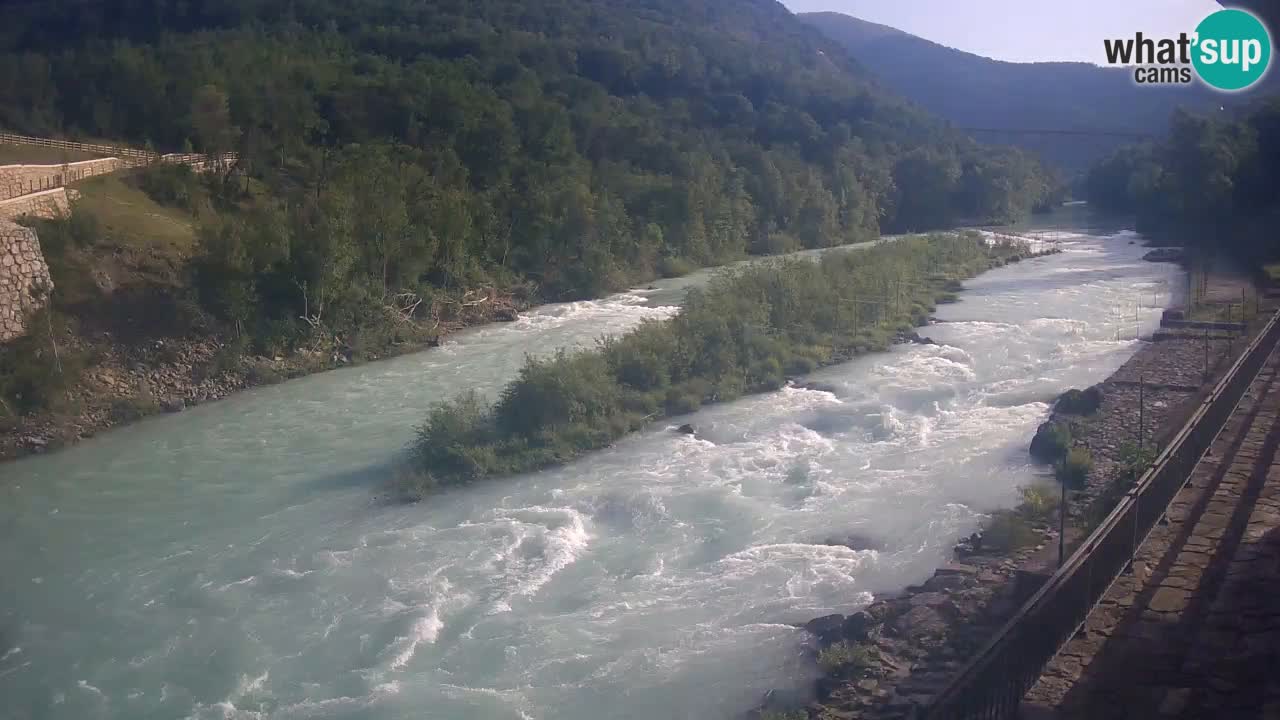 Soča River webcam at Solkan Kayak Center