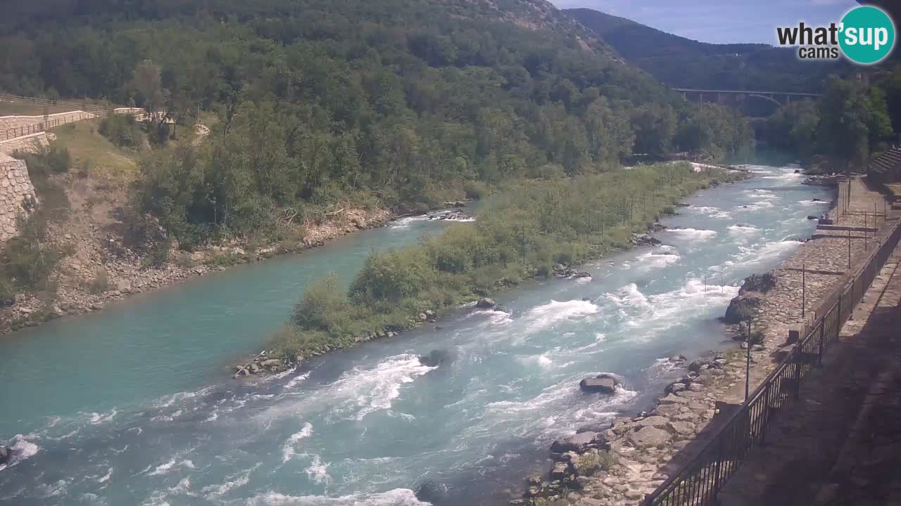 Soča River at Solkan Kayak Center