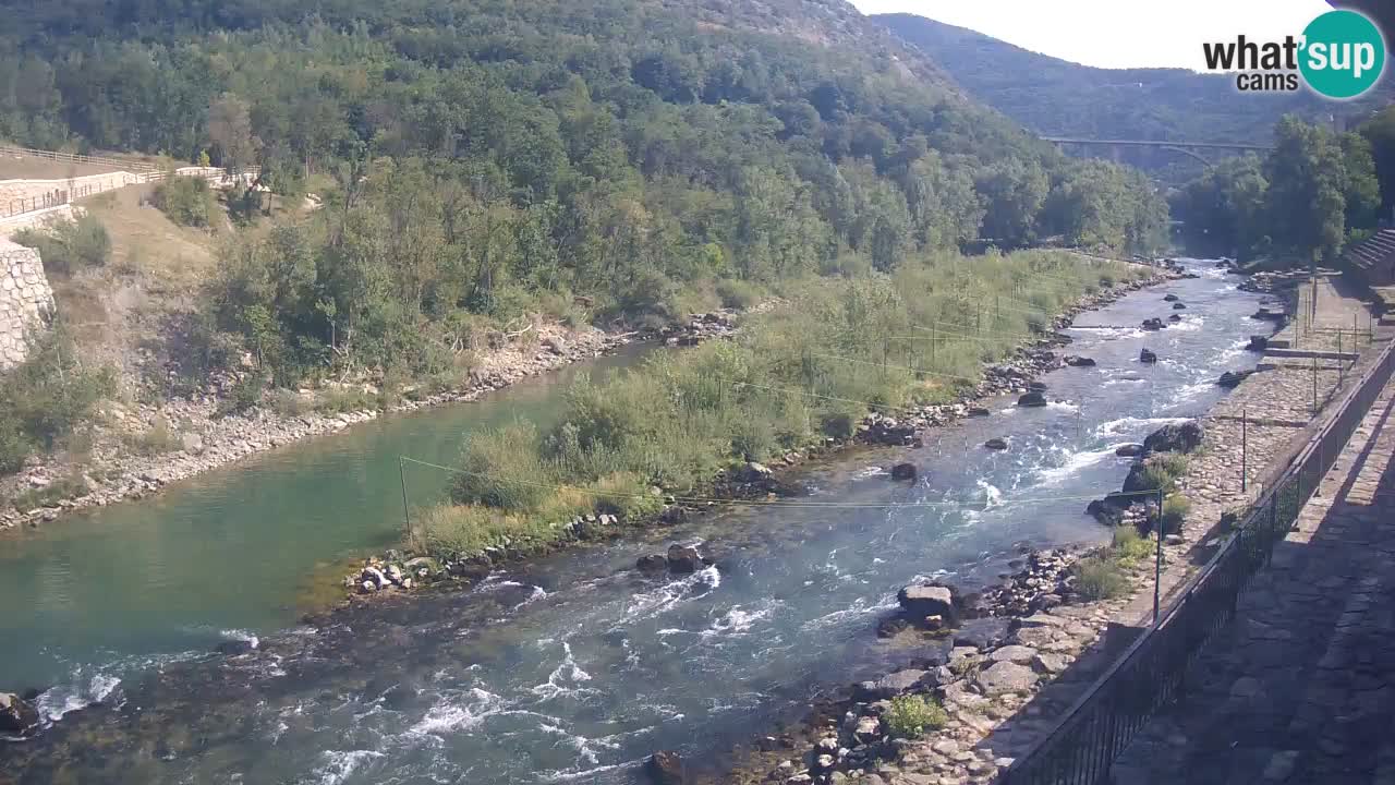 Soča River at Solkan Kayak Center