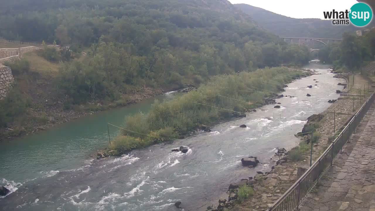 Soča River webcam at Solkan Kayak Center