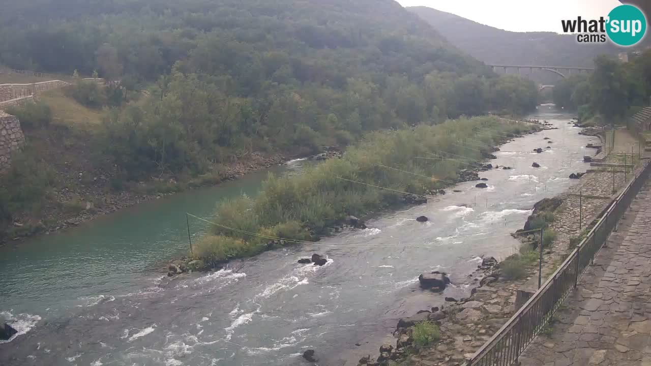 Soča River at Solkan Kayak Center