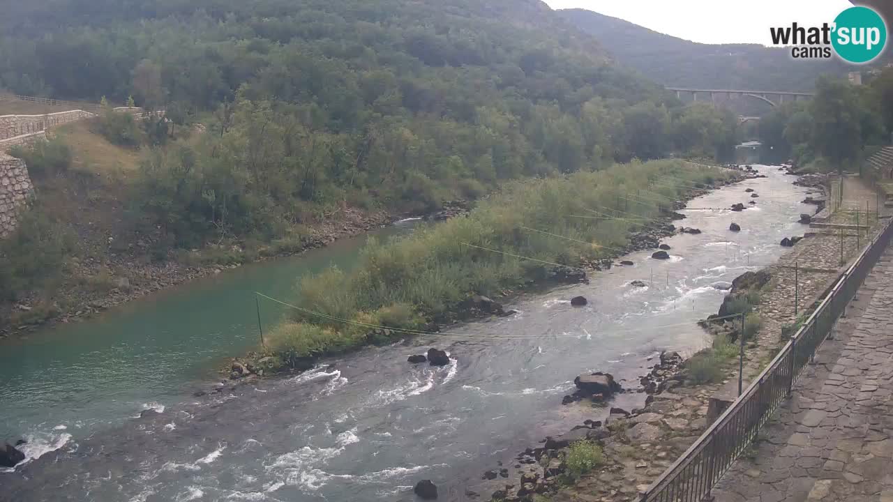 Soča River at Solkan Kayak Center