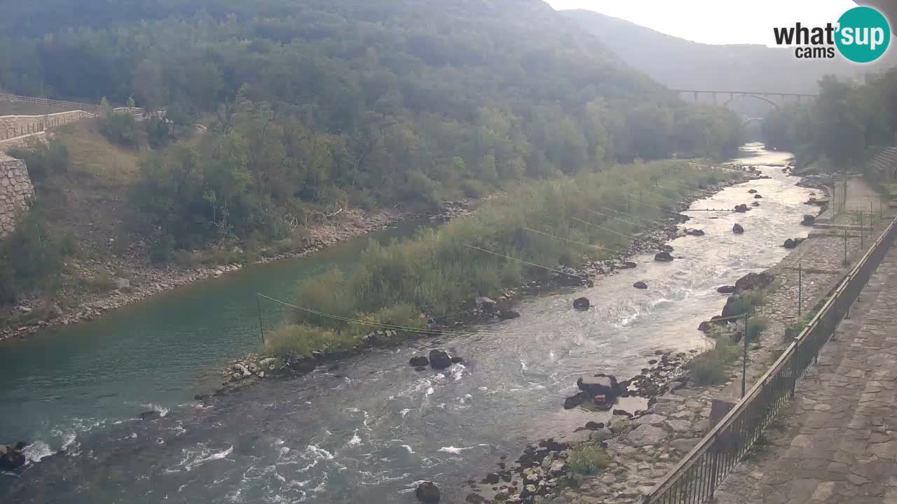 Soča River at Solkan Kayak Center