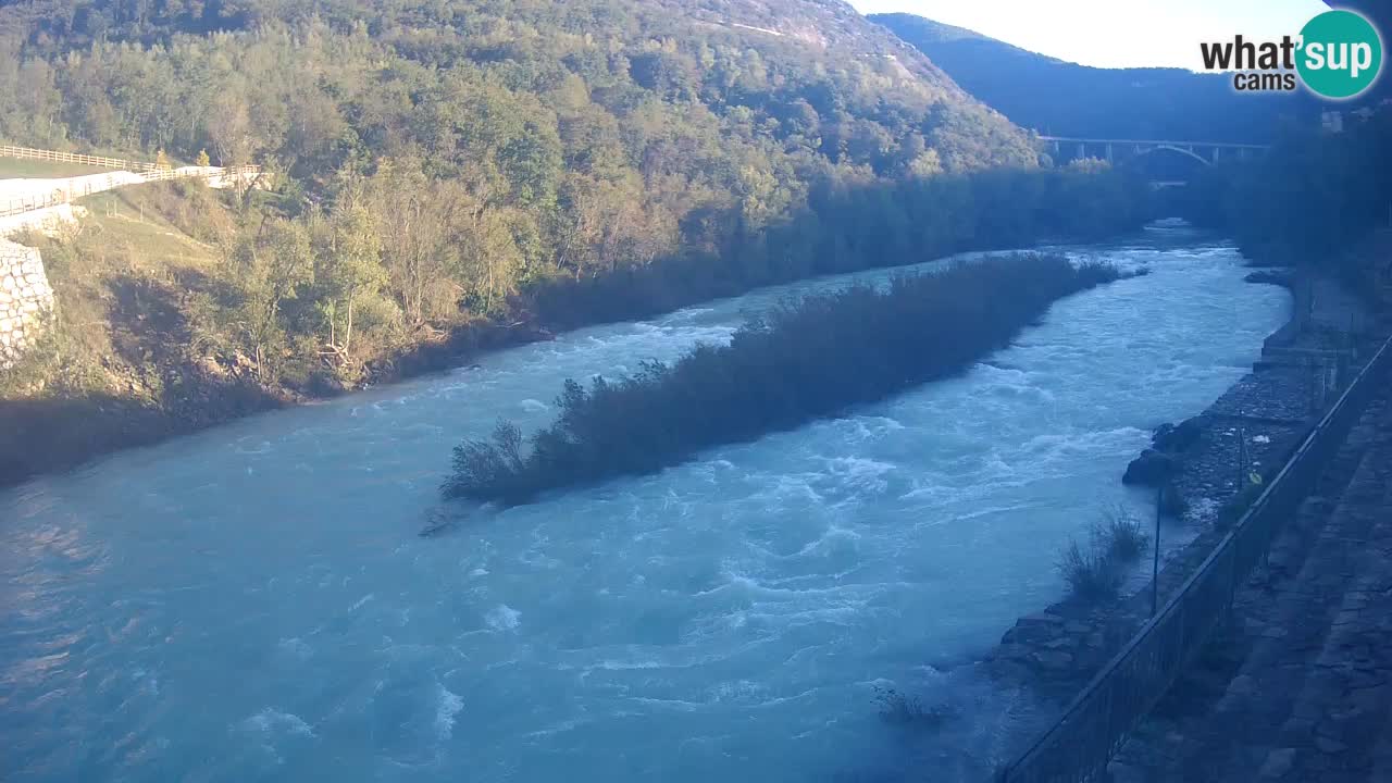 Soča River at Solkan Kayak Center