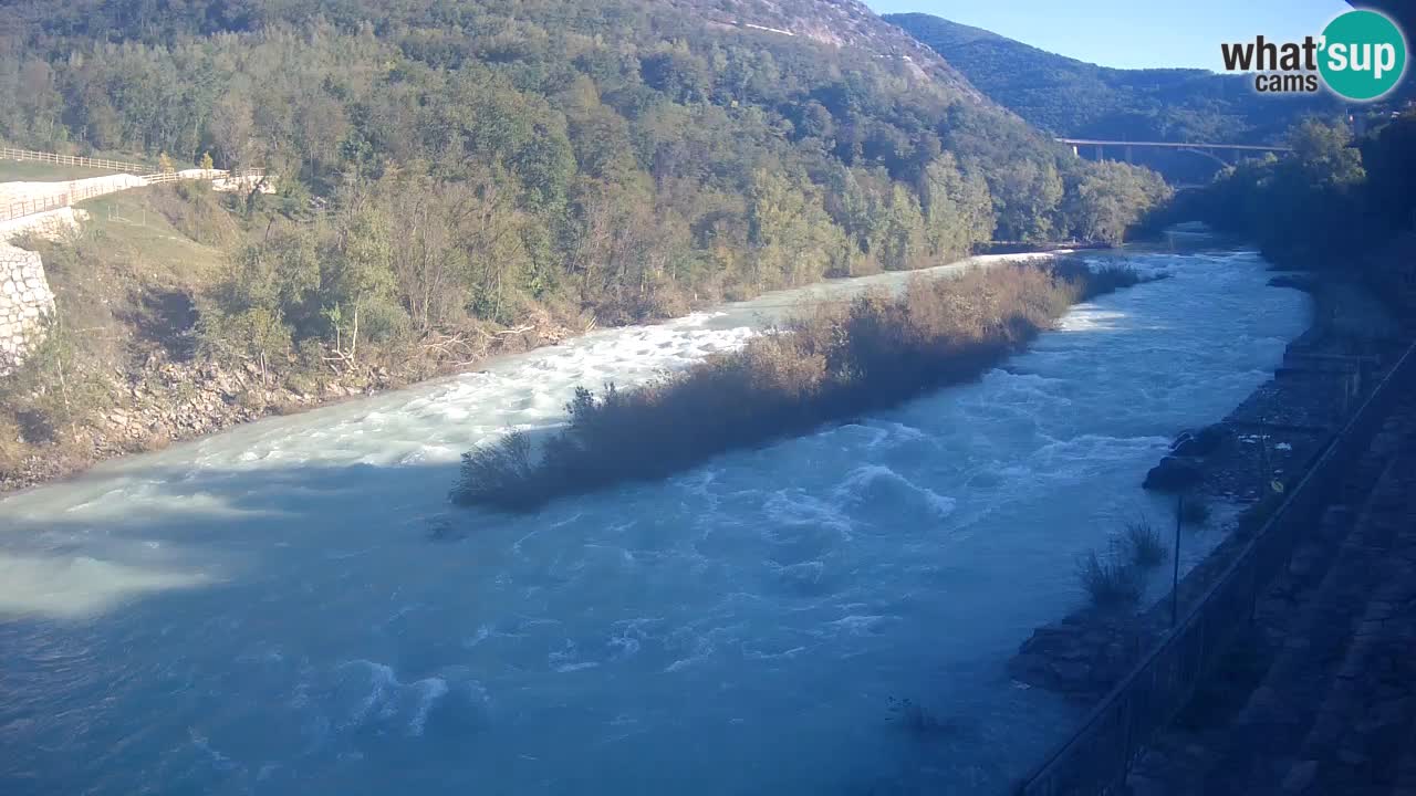 Soča River webcam at Solkan Kayak Center