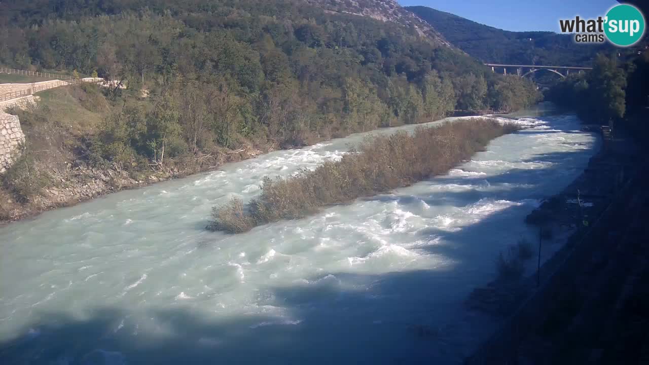 Soča River at Solkan Kayak Center