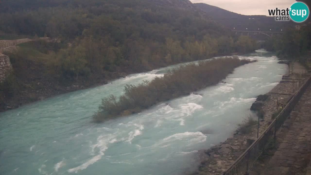 Soča River webcam at Solkan Kayak Center