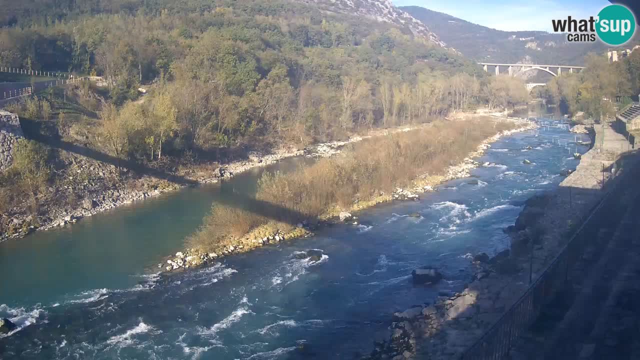 Soča River at Solkan Kayak Center