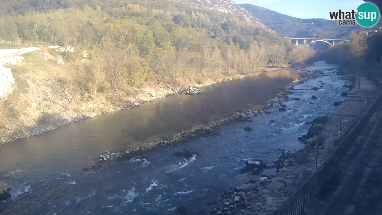 Soča River at Solkan Kayak Center