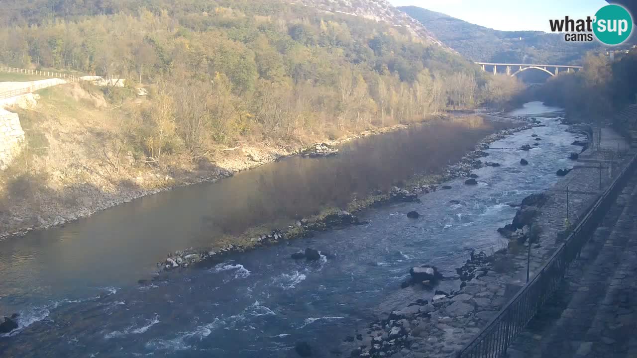 Soča River at Solkan Kayak Center