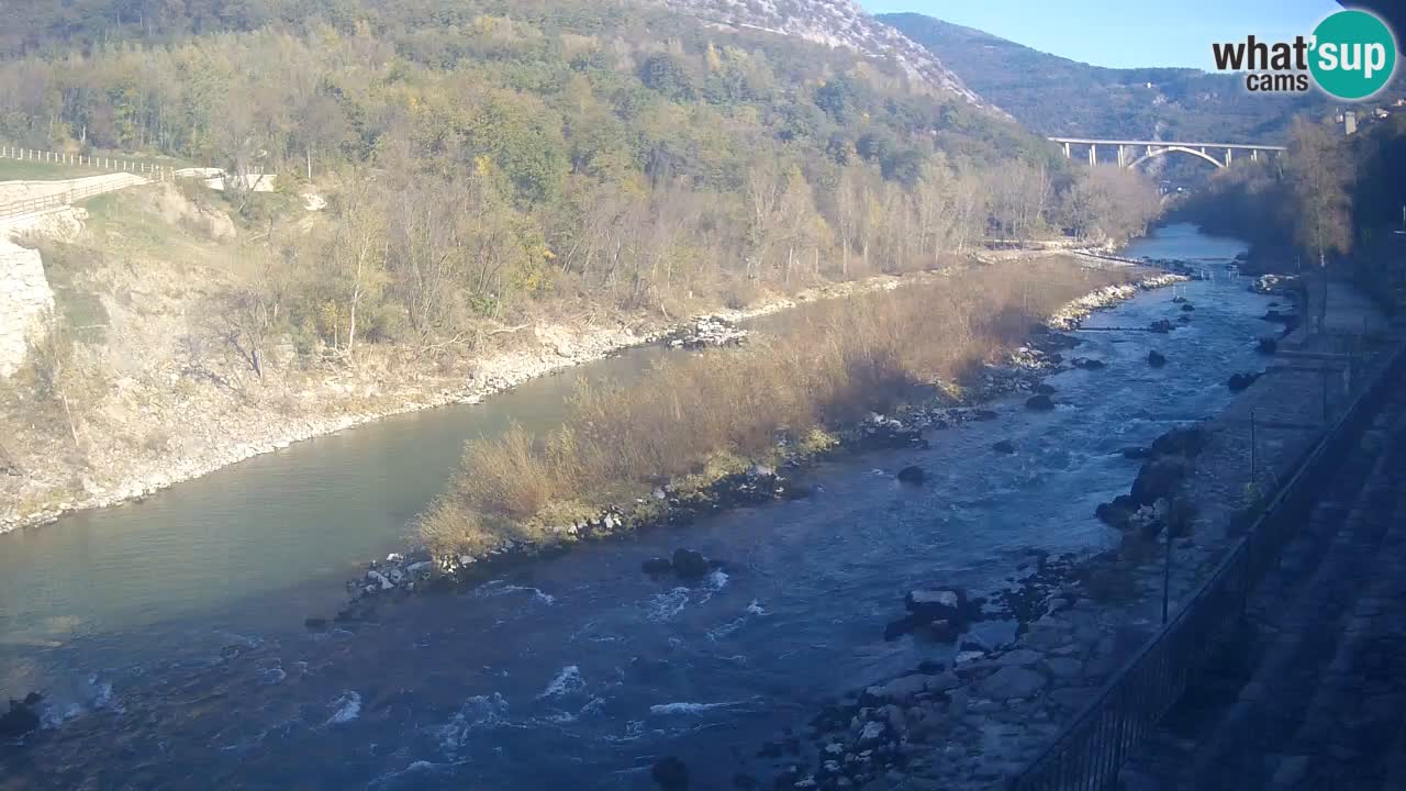 Soča River at Solkan Kayak Center