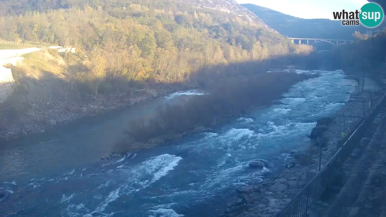 Soča River at Solkan Kayak Center