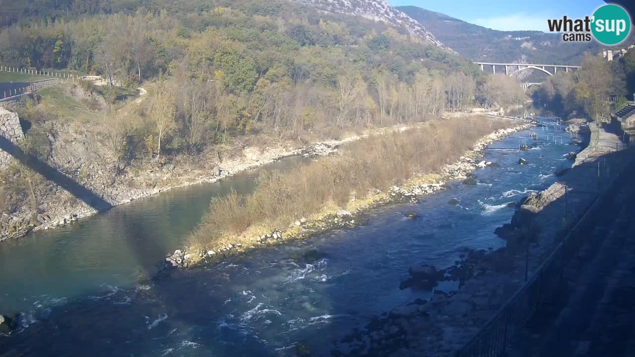 Soča River at Solkan Kayak Center