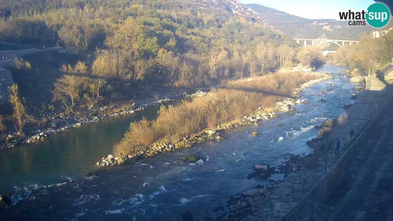 Soča River at Solkan Kayak Center