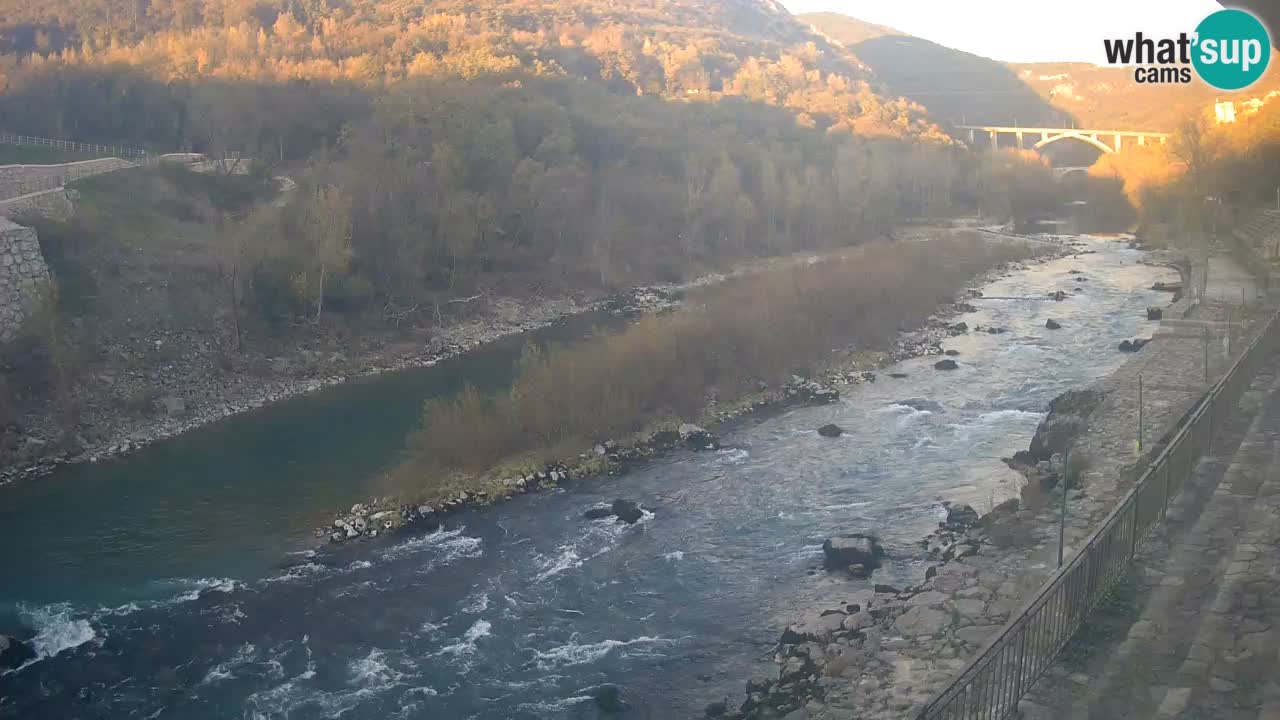 Soča River at Solkan Kayak Center