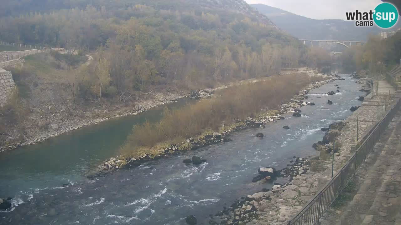 Soča River webcam at Solkan Kayak Center