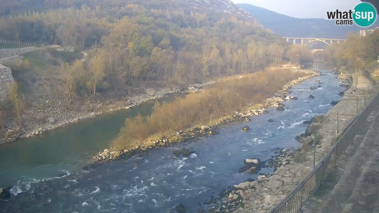 Reka Soča pri Solkanu Kajak Center