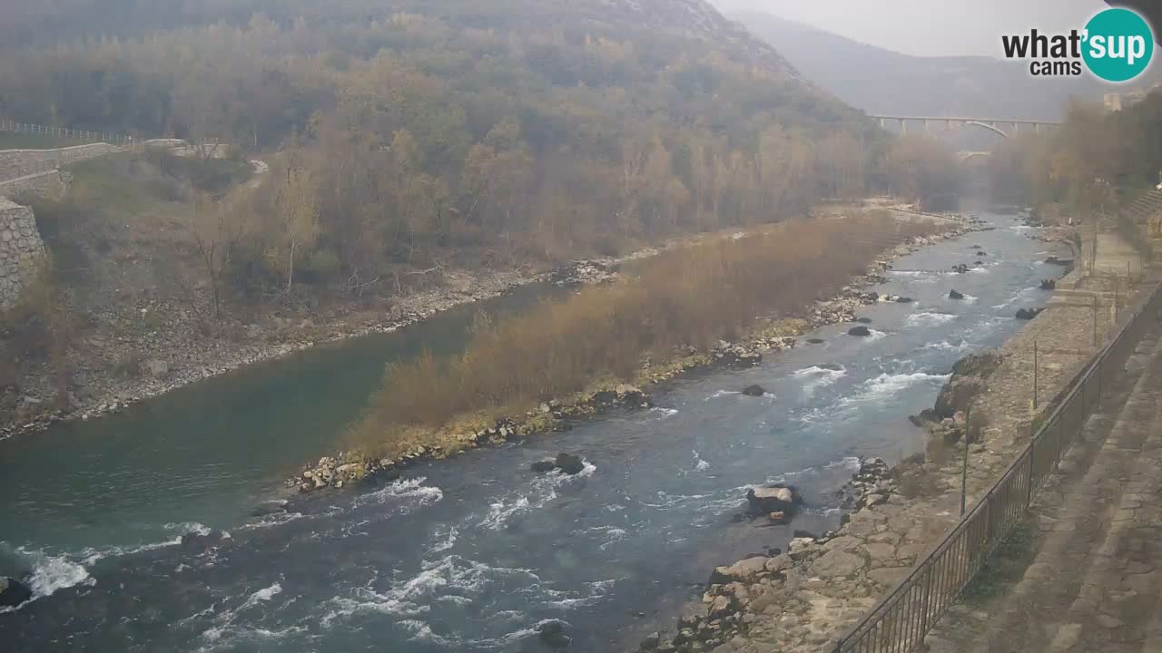 Soča River webcam at Solkan Kayak Center