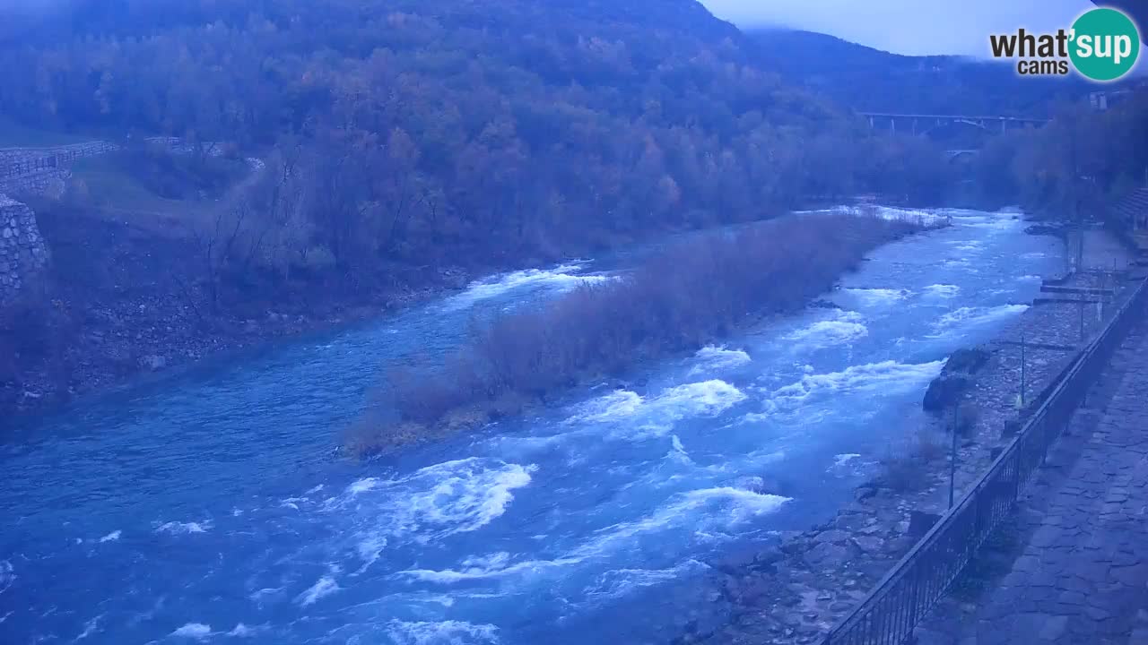 Soča River at Solkan Kayak Center