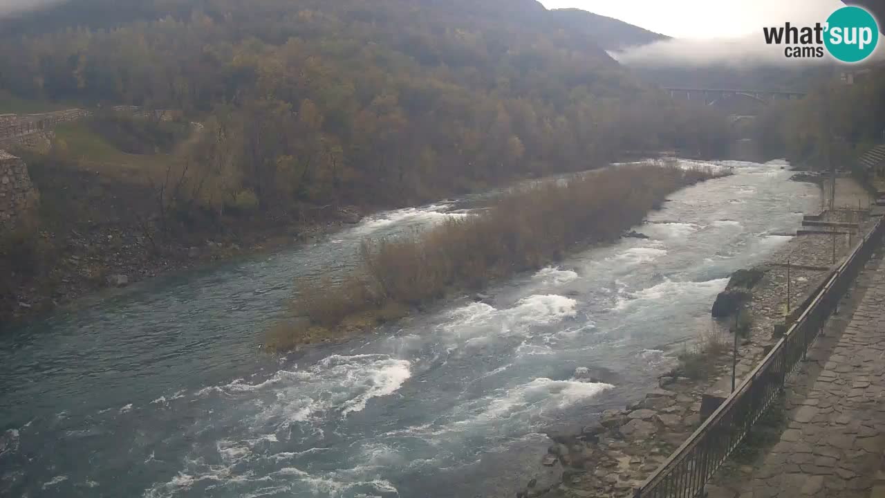 Rijeka Soča kod Solkana Kajak Center