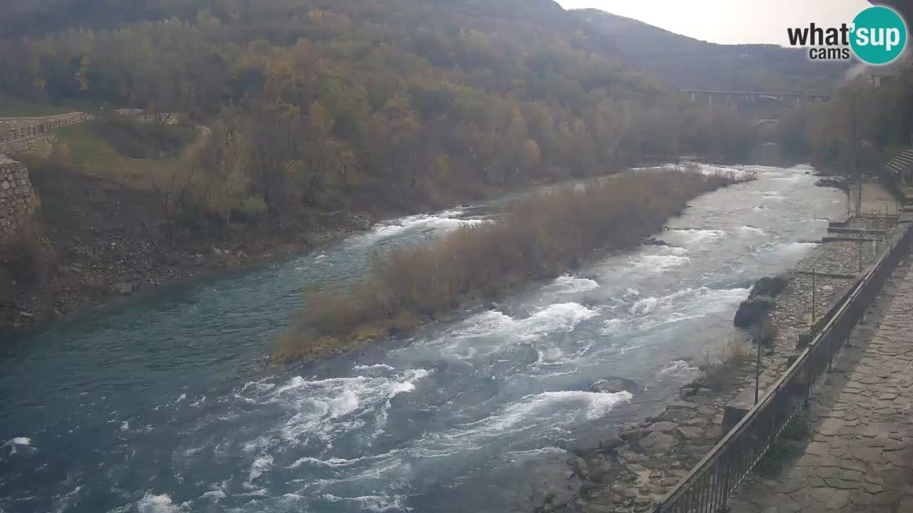 Reka Soča pri Solkanu Kajak Center