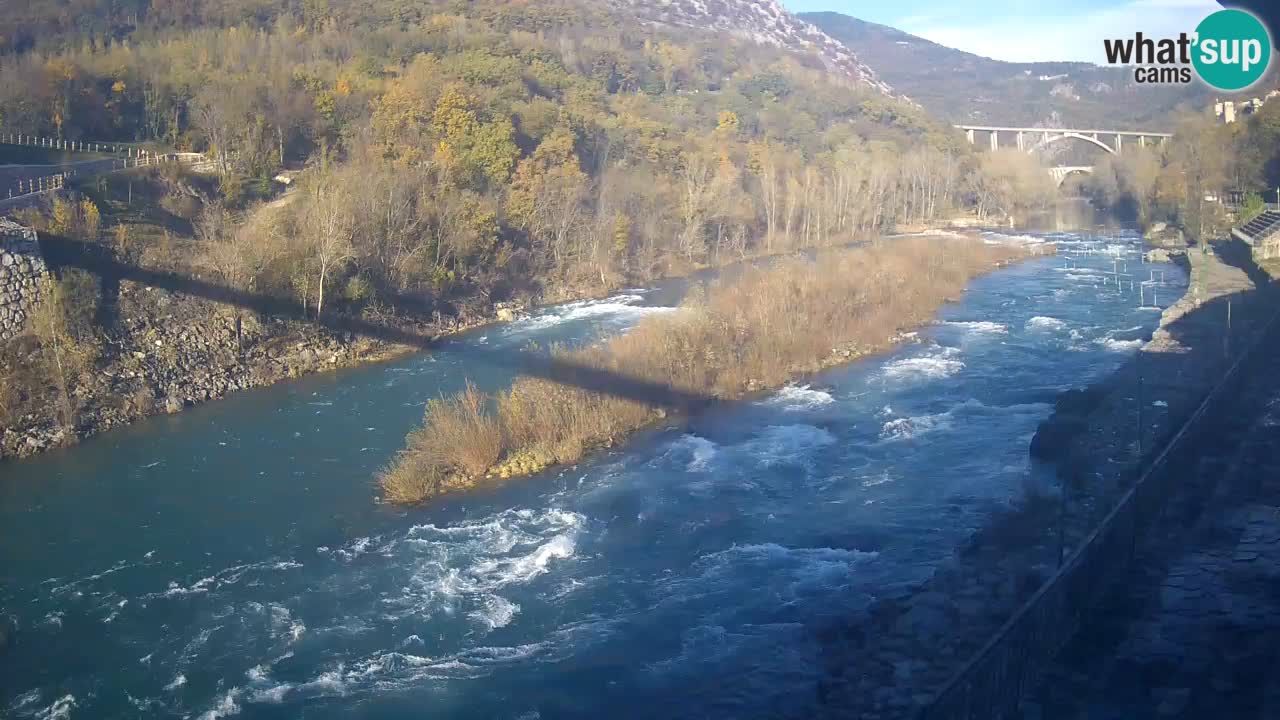 Reka Soča pri Solkanu Kajak Center