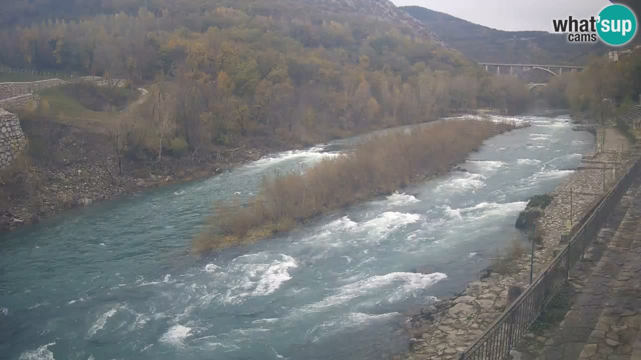 Reka Soča pri Solkanu Kajak Center