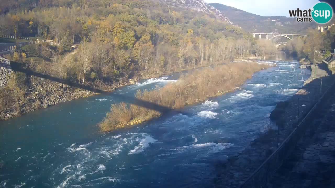 Soča River at Solkan Kayak Center