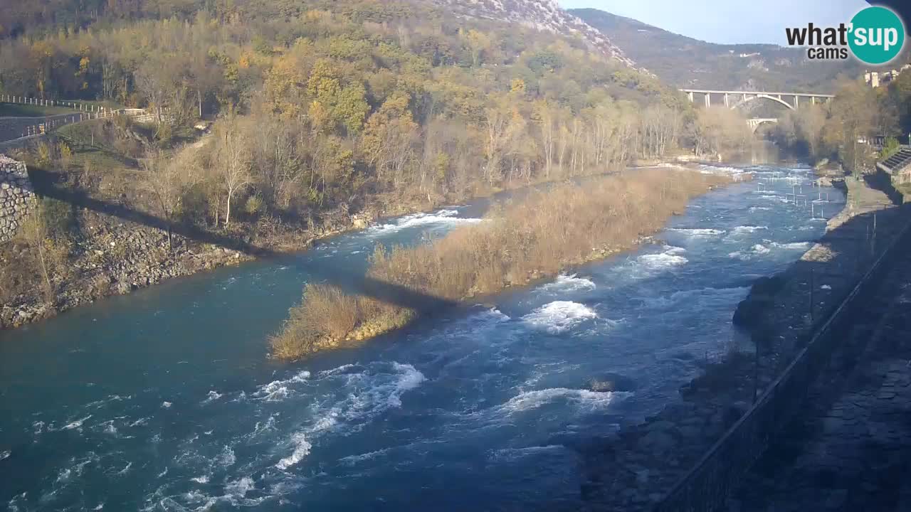 Soča River at Solkan Kayak Center