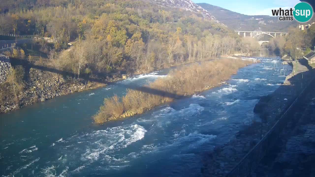 Soča River at Solkan Kayak Center