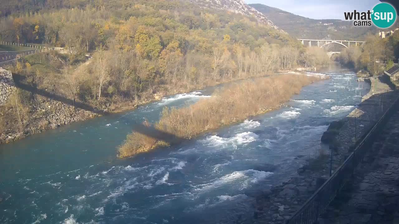 Reka Soča pri Solkanu Kajak Center