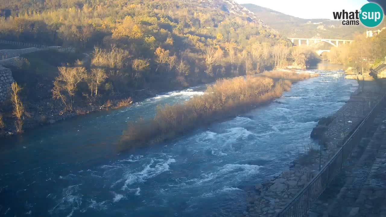 Soča River at Solkan Kayak Center