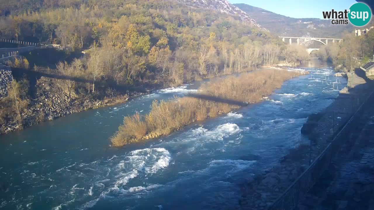 Soča River at Solkan Kayak Center